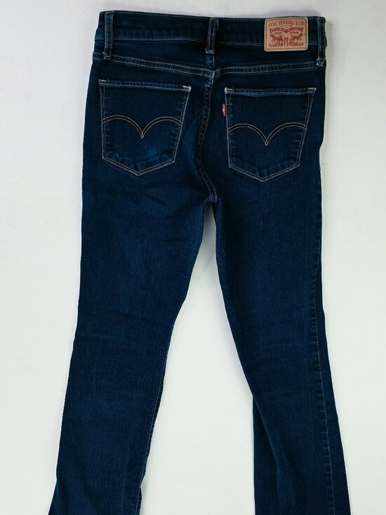 Levi's Denim - Levi's 315 Shaping Bootcut Womens Sizr 26X30 Blue Denim 5 Pocket Logo Tag Jeans
